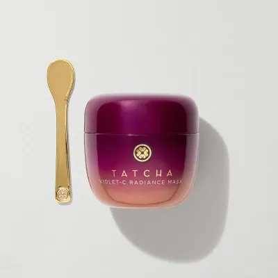 Tatcha Violet-c Radiance Mask - Vitamin C Brightening Mask In White