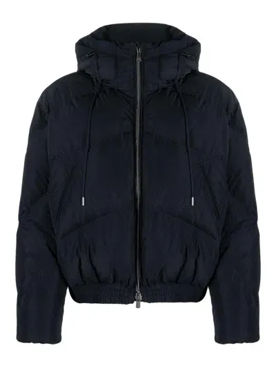 Tatras Padded Down Hooded Jacket In Blue