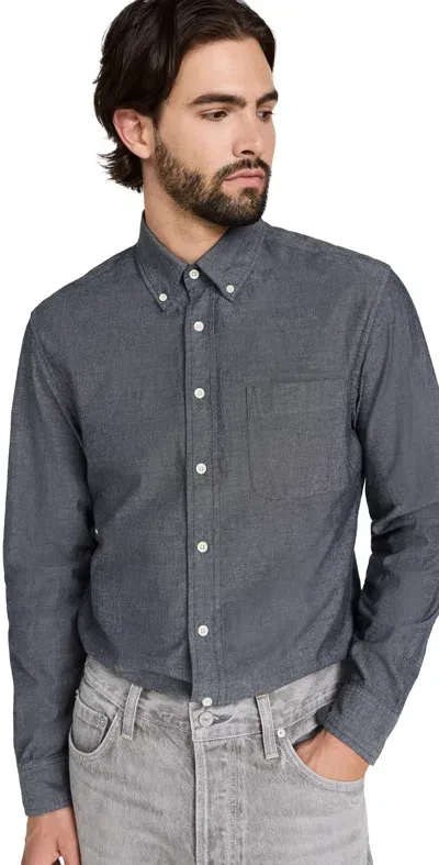 Taylor Stitch Chambray Jack Shirt Rinsed Indigo Chambray