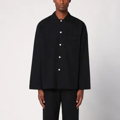 Tekla Black Pyjama Shirt