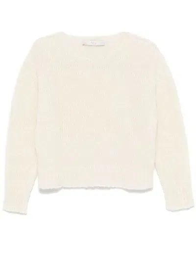 Tela Chunky-knit Sweater In White