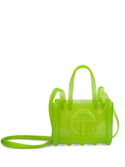 Telfar X Melissa Small Jelly Shopper Ii Shoulder Bag In Green