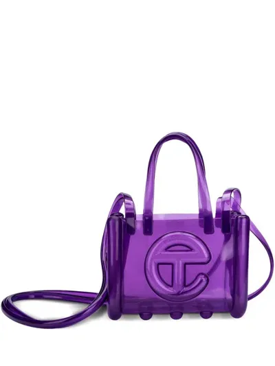 Telfar X Melissa Small Jelly Shopper Ii Shoulder Bag In Purple