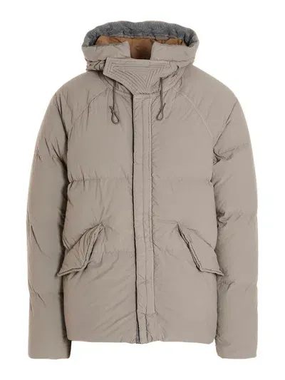 Ten C Artic Down Down Jacket In Grey