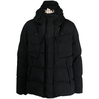 Ten C Quilted Padded Jacket In Black