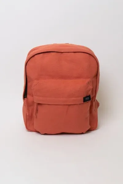 Terra Thread Organic Cotton Mini Backpack In Orange