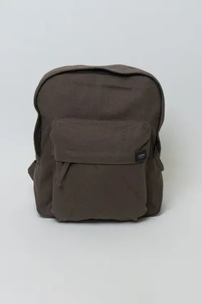 Terra Thread Organic Cotton Mini Backpack In Brown