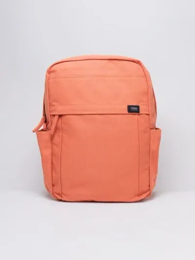 Terra Thread Sustainable Backpack For School And Everyday Use In Burnt Orange