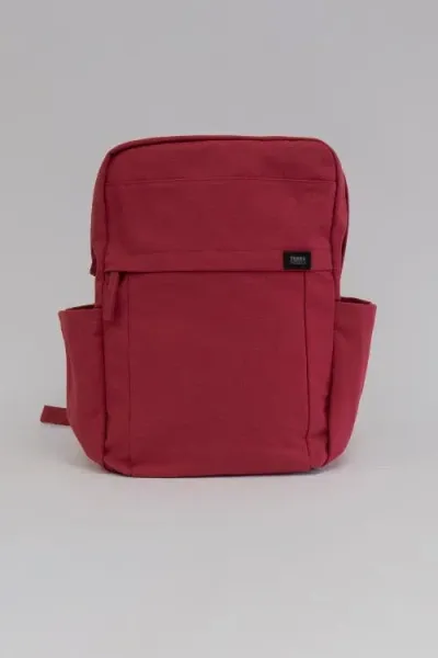 Terra Thread Sustainable Backpack For School And Everyday Use In Ruby Red