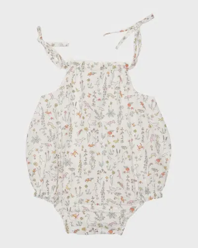 Tessa James Kids' Baby Girl's Lodie Liberty Floral-print Bubble Romper In Multi