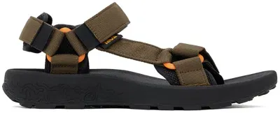 Teva Brown Hydratrek Sandals In Desert Palm