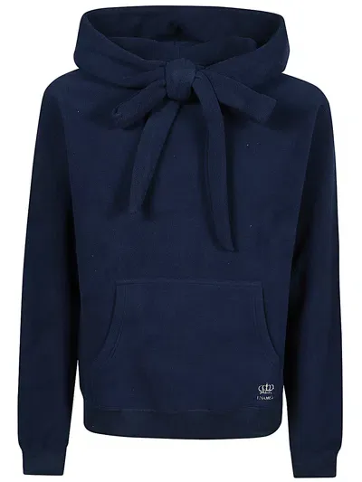 Thames Mmxx Hoodie With Logo In Blue