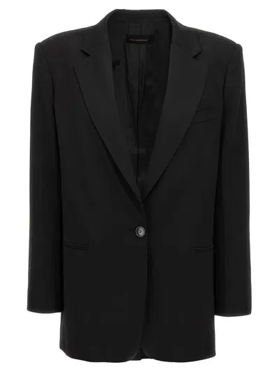 The Andamane Tailored Blazer With Functional Elements In Black