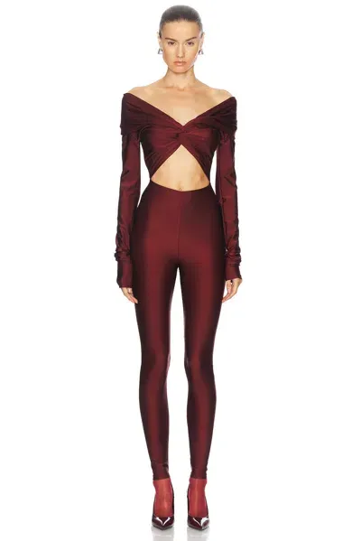 The Andamane Kendall Jumpsuit In Rabarbaro