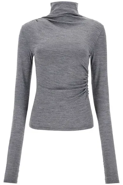 The Andamane Top In Jersey Oleandra In Gray