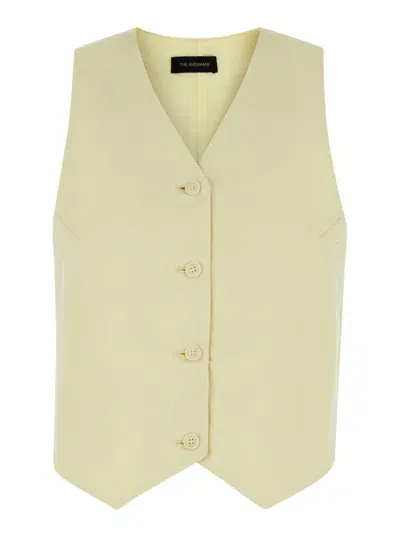 The Andamane Pauiline Gilet In Yellow