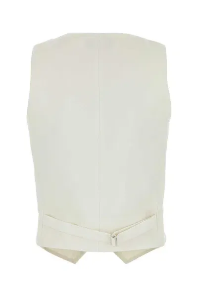 The Andamane Pauline Vest In White