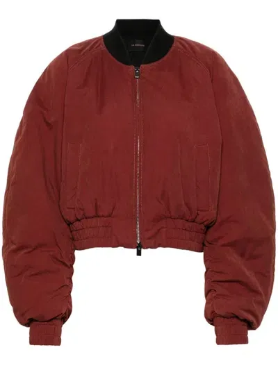 The Andamane Sierra Bomber Jacket In Rot