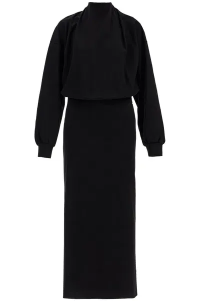 The Andamane Sylvia Jersey Dress In Black