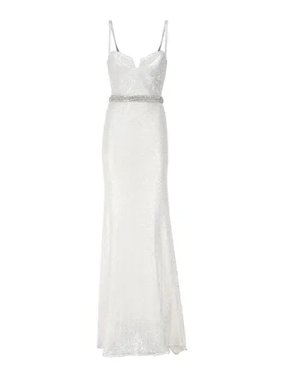 The Archivia Pearl Dress In White