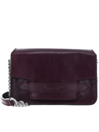 The Bridge Crossbody Bags In Burgundy