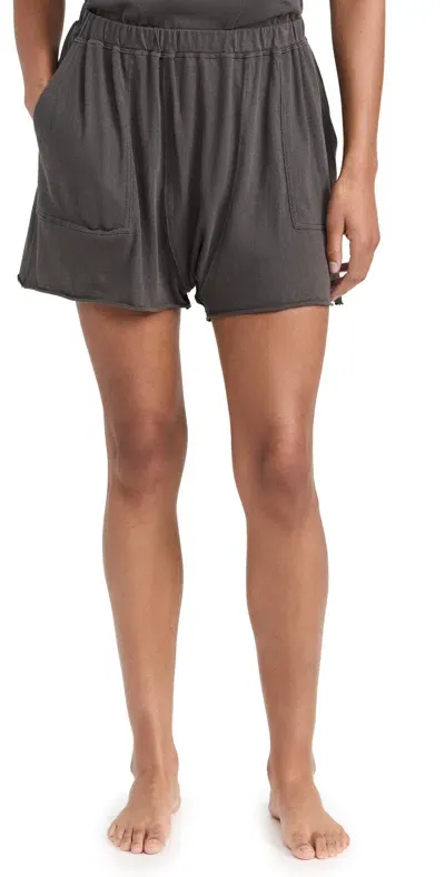 The Great The Lounge Shorts Washed Black