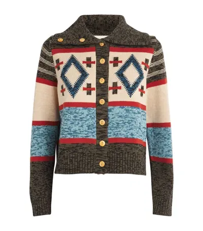 The Great The Southwest Cardigan In Brown