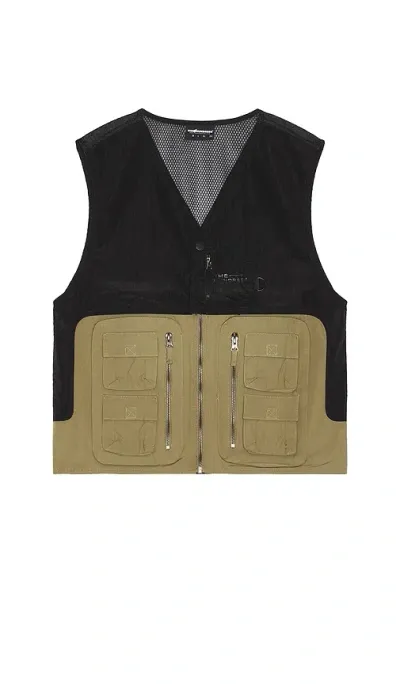 The Hundreds Battalia Vest In Black