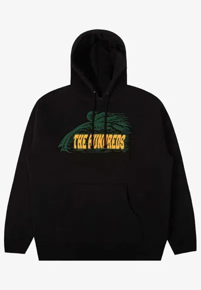 The Hundreds Cane Season Print Hooded Sweatshirt In Black