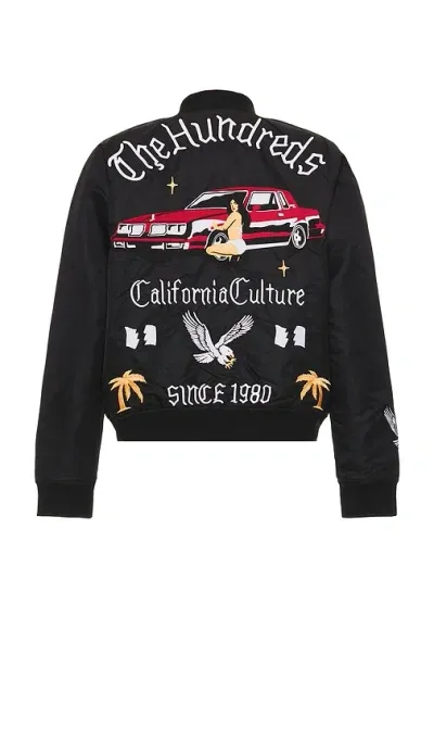 The Hundreds East Souvenir Jacket In Black