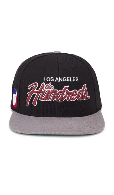 The Hundreds F24 Team 2 Snapback Hat In 블랙