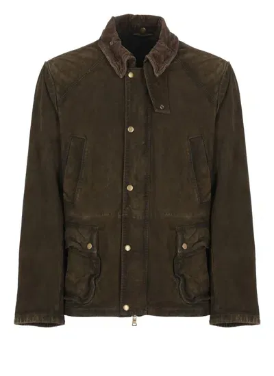 The Jack Leathers Jackets Brown