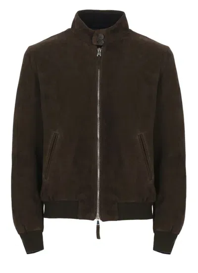 The Jack Leathers Jackets Brown