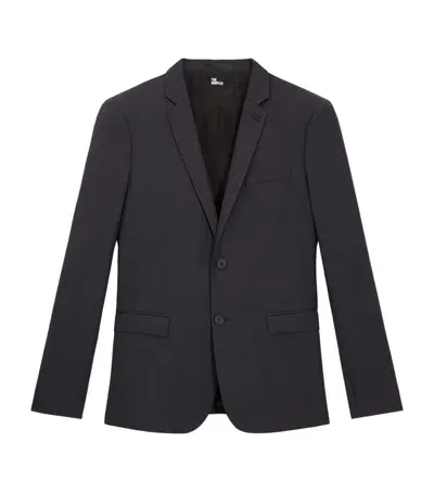 The Kooples Wool Suit Jacket In Grey