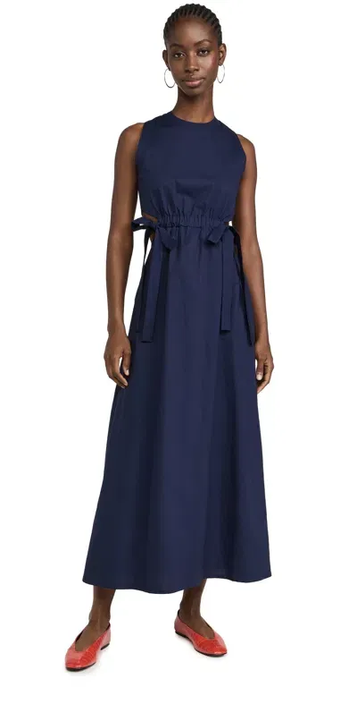 The Lulo Project Begonia Dress Navy