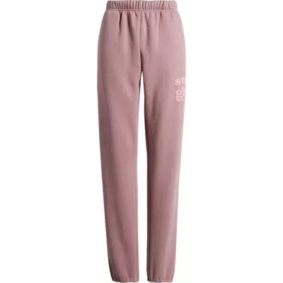 The Mayfair Group Start With Gratitude Sweatpants In Pink