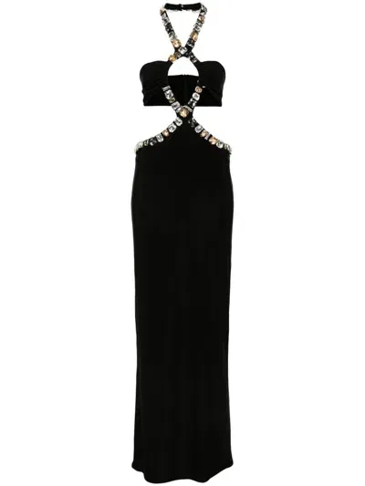 The New Arrivals Ilkyaz Ozel Awa Maxi Dress In Black