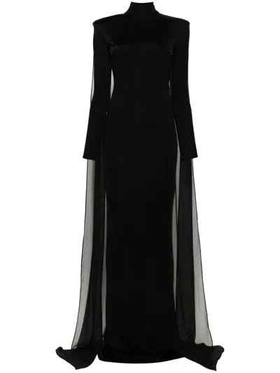 The New Arrivals Ilkyaz Ozel Xanthe Gown In Black