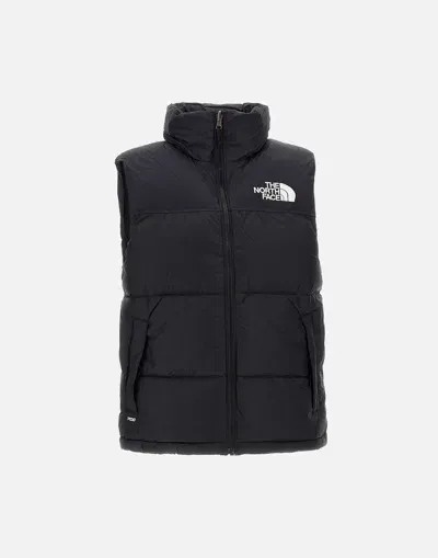 The North Face 1996 Retro Nuptse Quilted Nylon Down Vest In Black