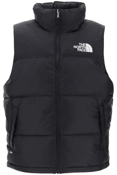 The North Face 1996 Retro Nuptse Puffer Vest In Black