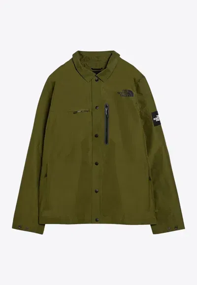 The North Face Amos Tech Overshirt In Green