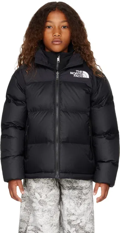 The North Face Big Kids Black 1996 Retro Nuptse Down Jacket In Jk3 Tnf Black