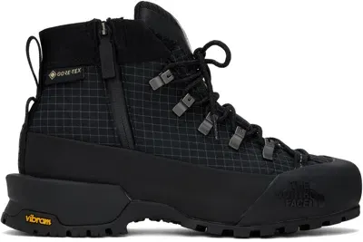 The North Face Black Glenclyffe Zip Boots In Kx7 Tnf Black/tnf Bl