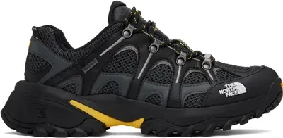 The North Face Black Hedgehog '06 Rvst Gore-tex Sneakers In Kt0 Tnf Black/asphal