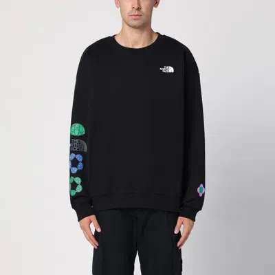 The North Face Black Sweatshirt Tnf X Yinka Ilori In Light Blue