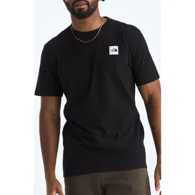 The North Face Box Logo Graphic T-shirt In Tnf Black/tnf White