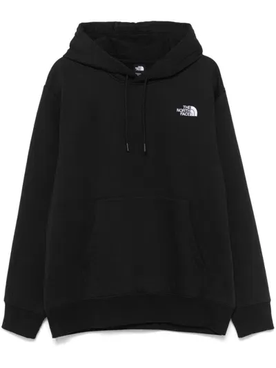 The North Face Topographic Hoodie In Black