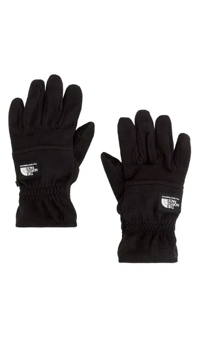 The North Face Etip Heavyweight Fleece Gloves In Black