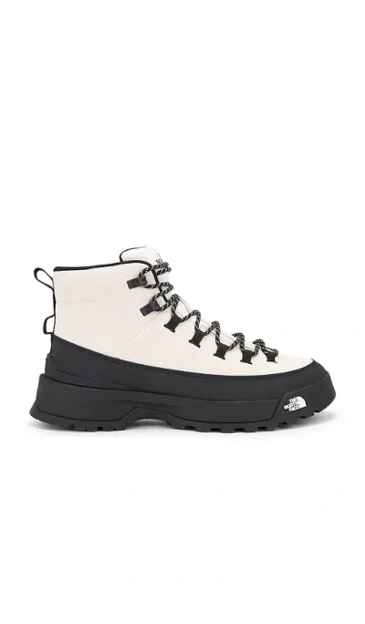 The North Face Glenclyffe Urban Boot In White Dune & Tnf Black