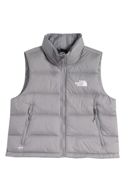 The North Face Hydrenalite Down A-line Vest In Smoked Pearl